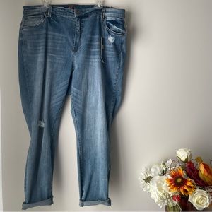 Kut from the Kloth Womens Plus Carlo Skinny Ankle Jeans Size 24W